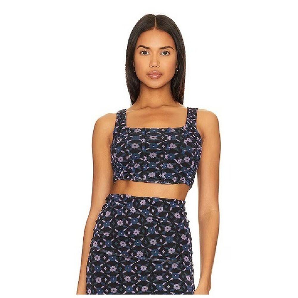 Free People Galaxy Corset Night Sky Size XL NWT